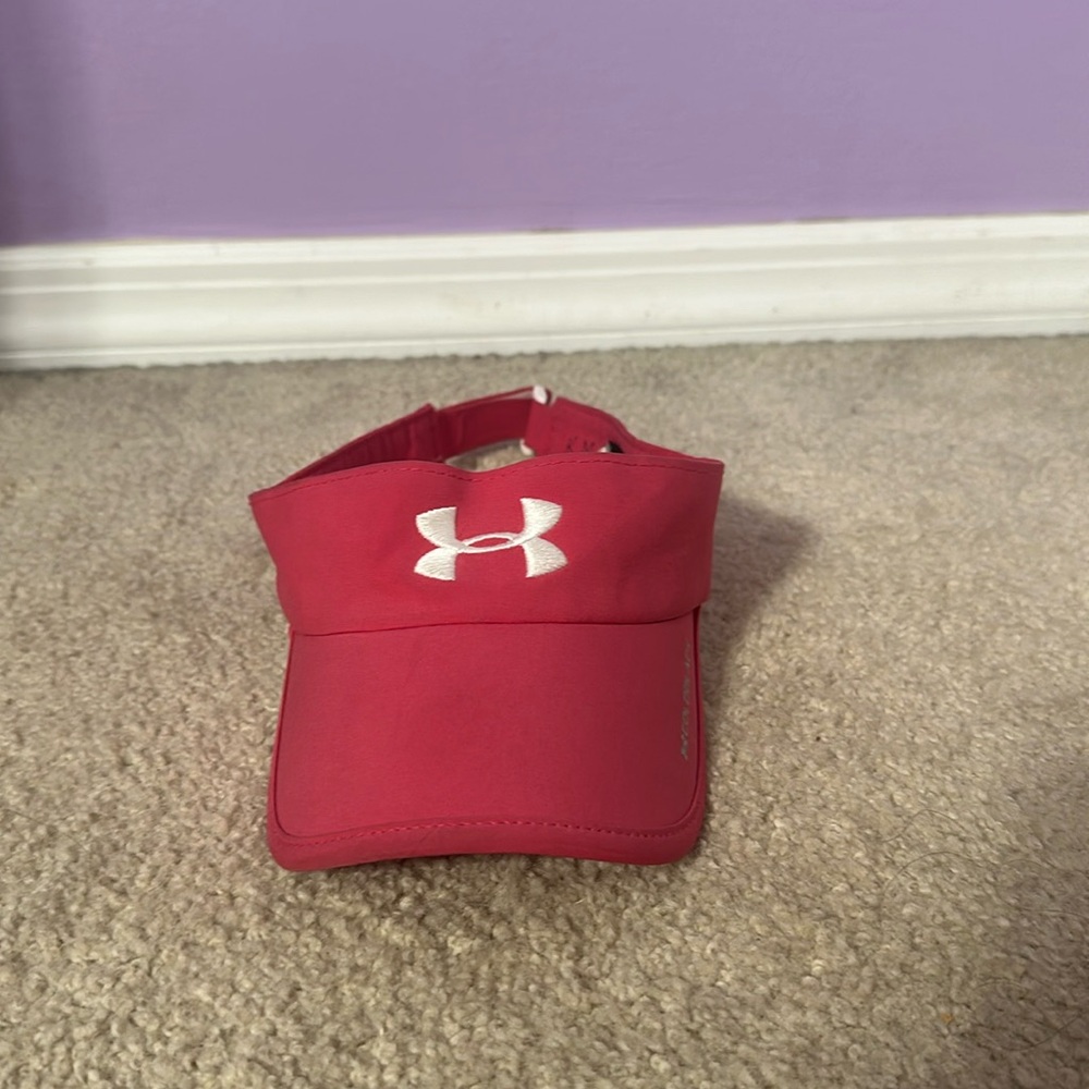 Under Armour Pink Logo Visor